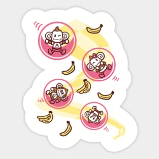 Banana Split Sticker